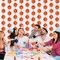 100 Pcs Basketball Garland for Party Banners Sports Theme Party Hanging Decorations Basketball Paper Garland Basketball Birthday Party Slam Dunk Party March Madness Party Decoration